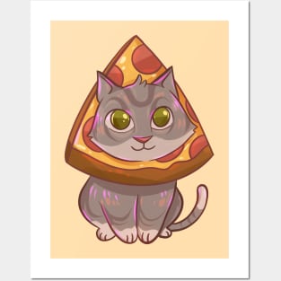 Pizza Cat Posters and Art